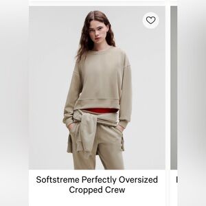 Lululemon Athletica Softstreme Crew